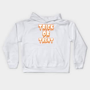 Halloween Trick Or Treat Kids Hoodie